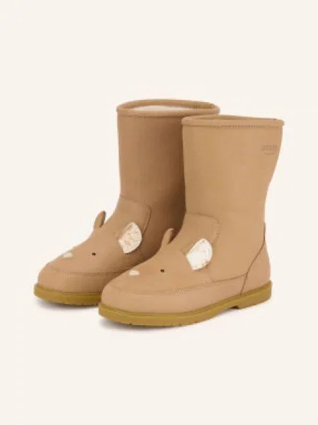Donsje Boots Wadudu hnědá béžová