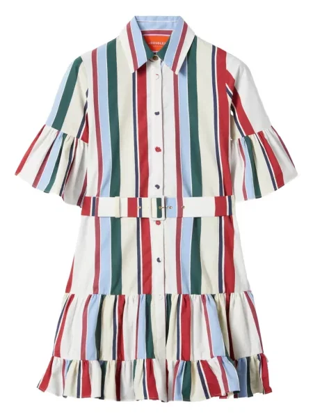Rochie La Doublej de costum alb
