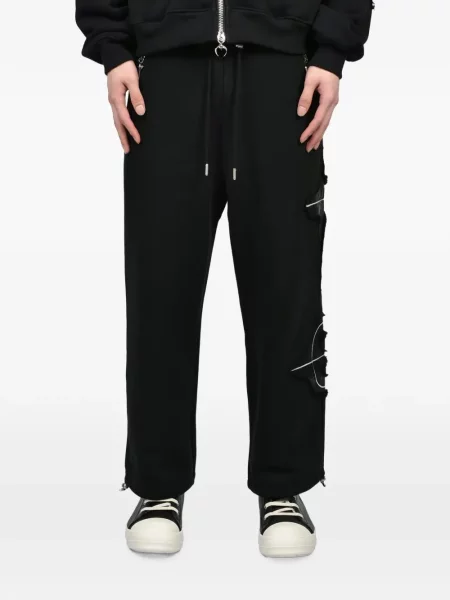 Pantaloni Thug Club alergare negru