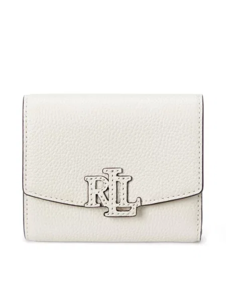 Lauren Ralph Lauren portofel de piele alb