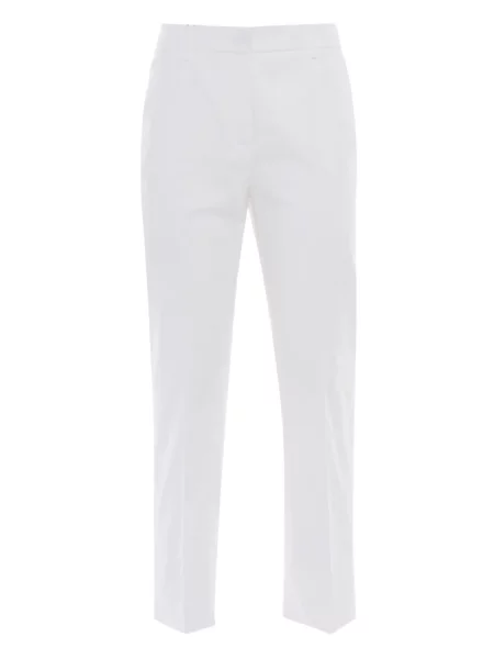 Pantaloni Weekend Max Mara alb