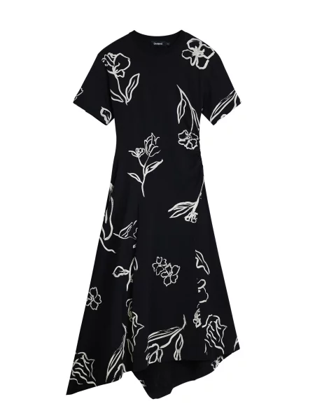 Desigual Vsakodnevna obleka Calma črna