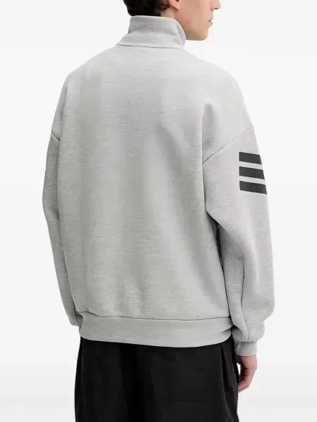 Prugasta vesta Adidas siva