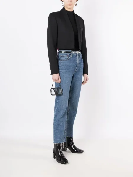 Clutch Valentino Garavani με αυτόγραφο μαύρο