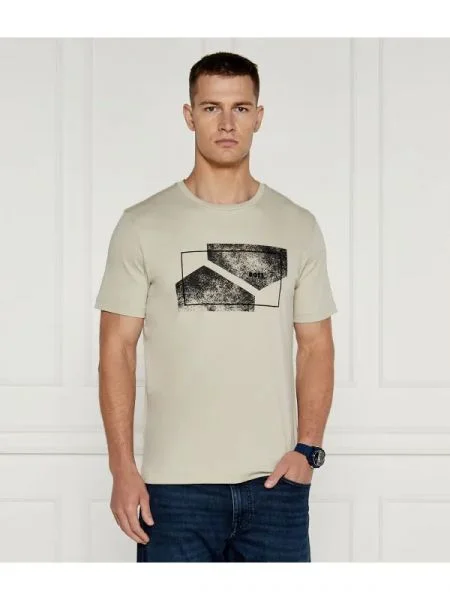 BOSS GREEN Tricou bej