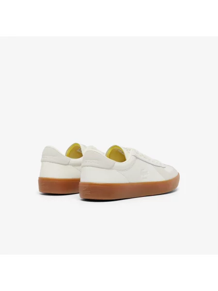 Кроссовки Lacoste бежевые