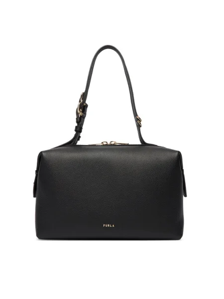Furla Дамска чанта Double M Boston KH черен