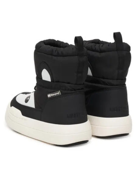 Moon Boot Snehule Mb Jr Park Tube Mid Animal Wp S čierna