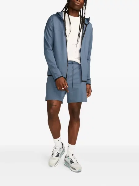 Kratke hlače Nike od flisa s vezom zelena