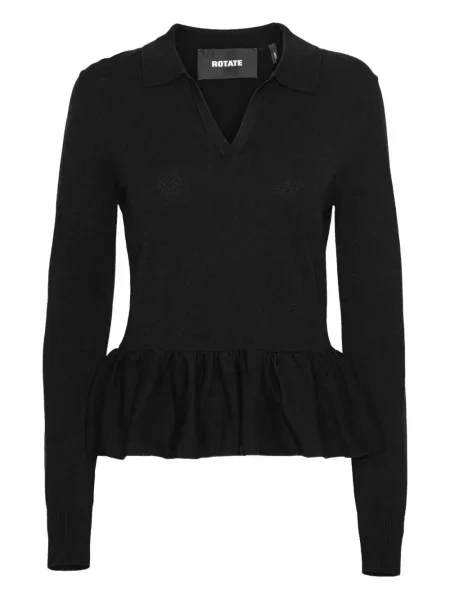 Cu peplum top Rotate Birger Christensen tricotate negru
