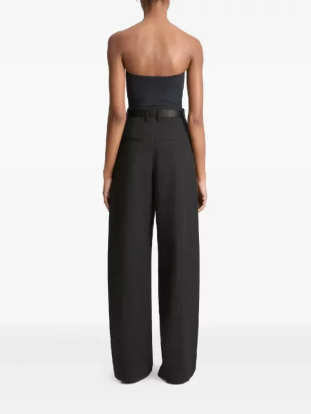 Pantaloni Vince plisate negru