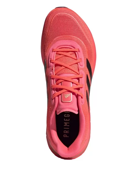 Pruhované trekkingové lněné tenisky Adidas UltraBoost šedé