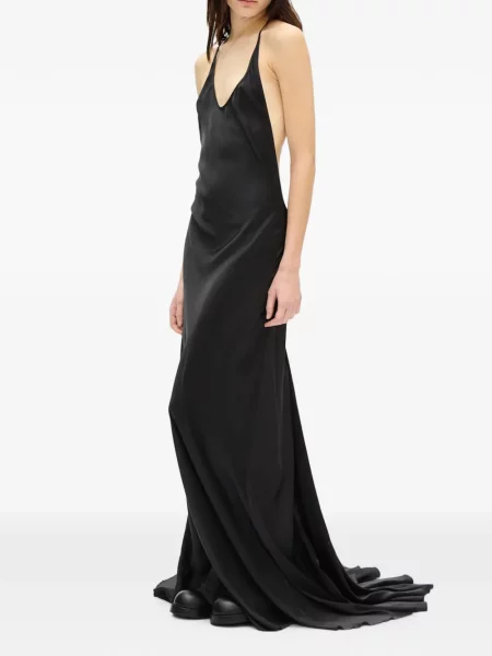 Rochie maxi Ann Demeulemeester negru