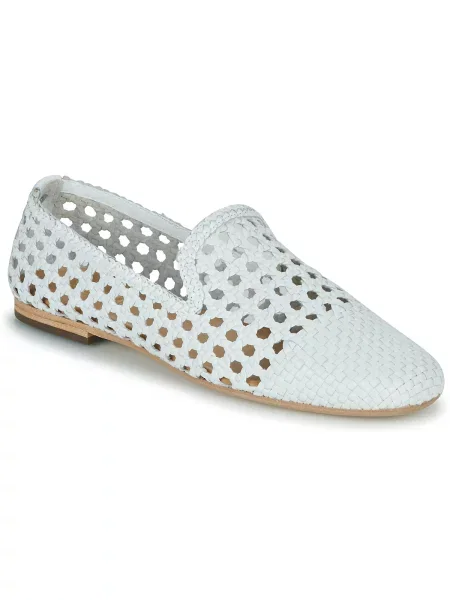 Mokasini Jb Martin s tropskim vzorcem bela