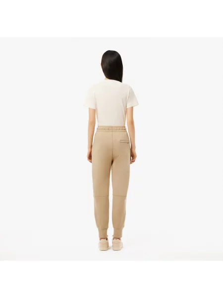 Зауженные спортивные штаны Lacoste черные