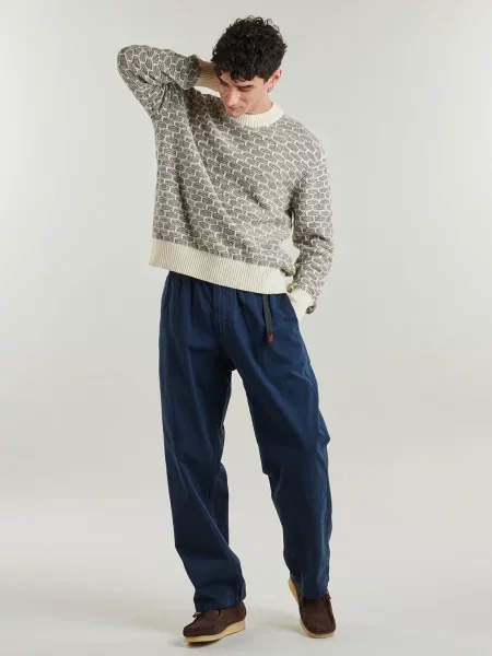 Pantaloni Gramicci albastru