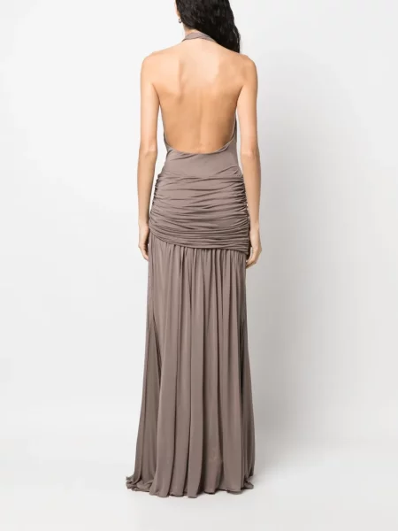 Φόρεμα Blumarine λαιμό καπίστρι ανοιχτή πλάτη