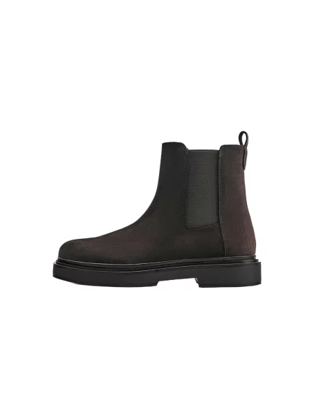 Pull&Bear Chelsea boty hnědá