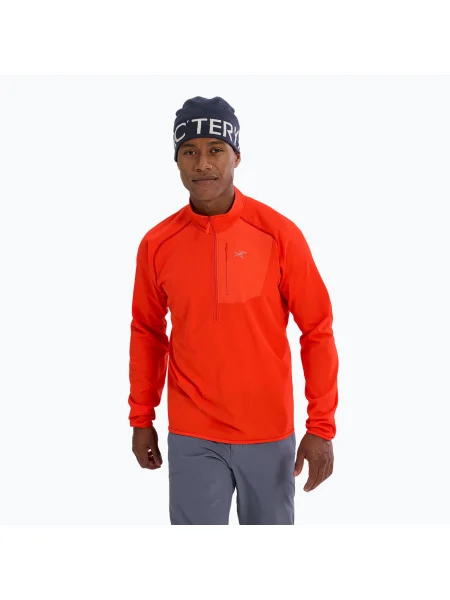 Férfi Arc'teryx Delta Zip solaris melegítőfelső. Méret: S piros