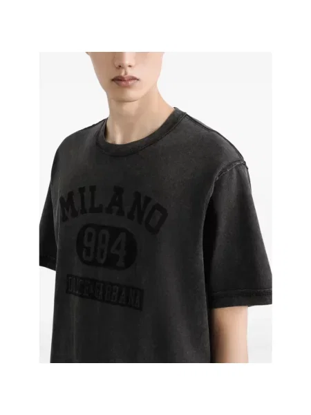 Koszulka Dolce And Gabbana z logo czarna