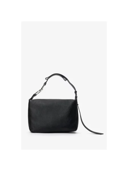 Сумка шкіряна Estro чорна