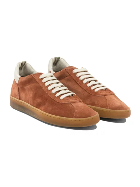 Sneakersy Officine Creative pomarańczowe