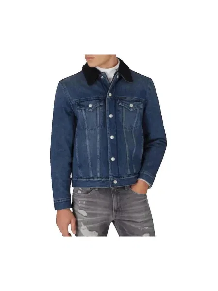 Sacou Calvin Klein Jeans albastru