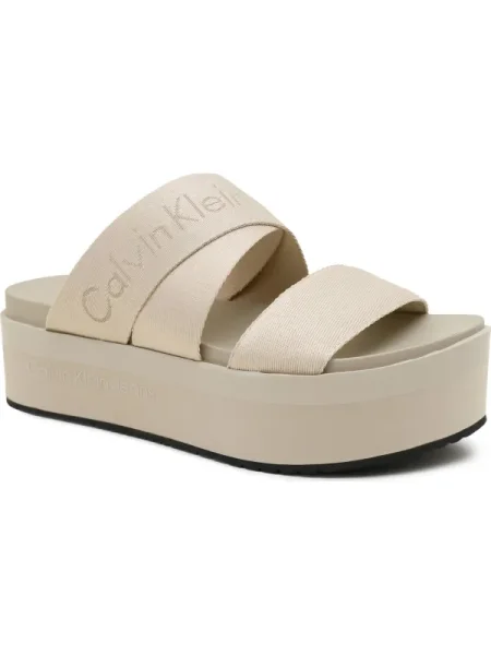Calvin Klein Jeans Șlapi bej