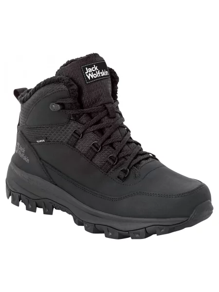 Черевики Jack Wolfskin Everquest Texapore Mid синтетичний чорний