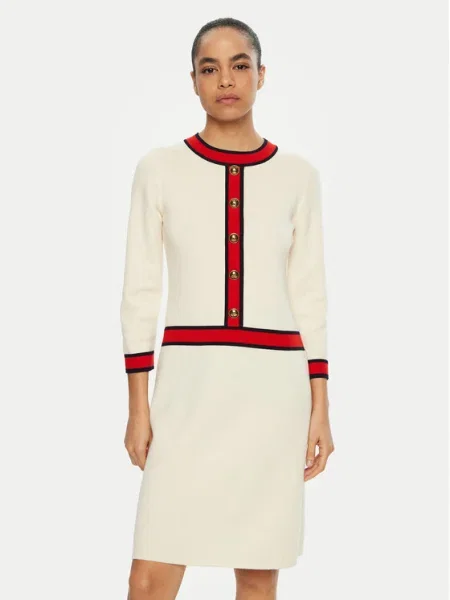 Luisa Spagnoli Rochie tricotată Mauri bej