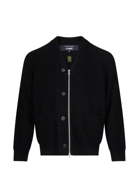 Cardigan Comme Des Garçons Homme tricotate negru