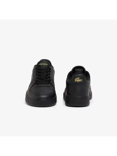 Lacoste Skórzane Sneakersy Court Ace czarne