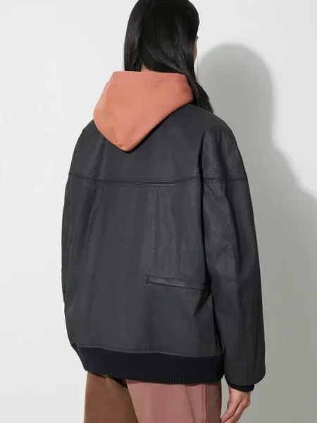 Baracuta geacă bomber Cotton PU Derby
