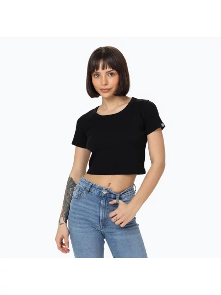 Tričko Pitbull Cropped black černé