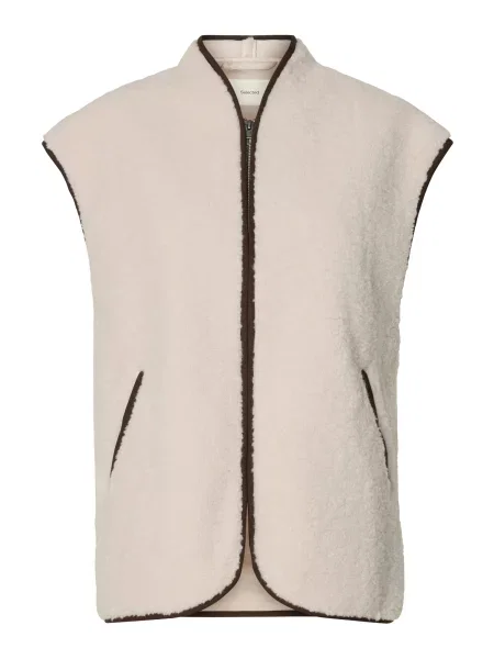 SELECTED Vestă SLWISABEL' bej