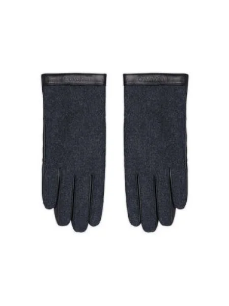 Calvin Klein de lână mănuși negru