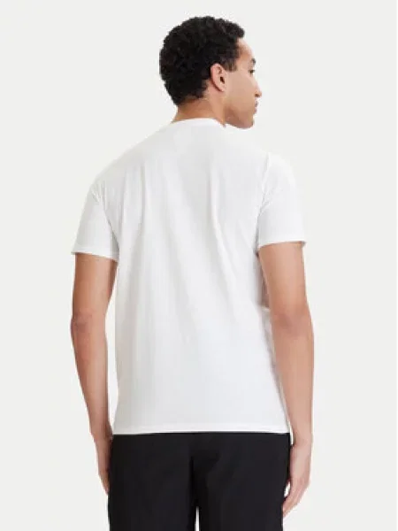 Calvin Klein Majica Micro Logo bela