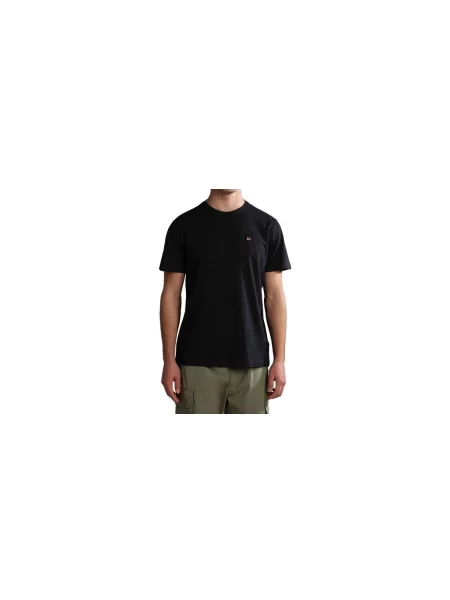 Napapijri T-shirt Salis Regular Fit crna