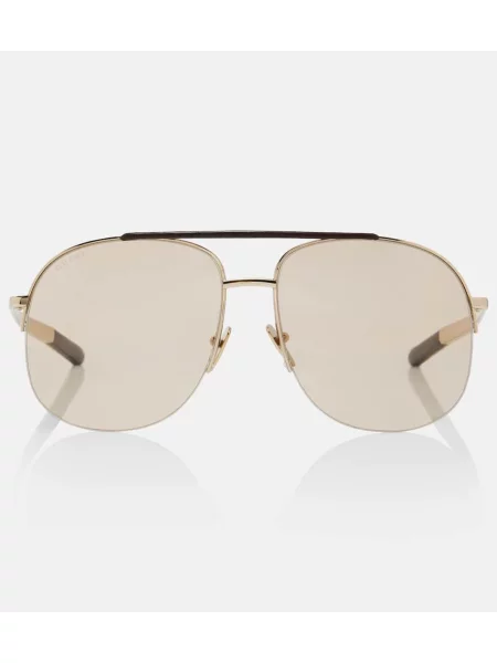Ochelari de soare Gucci auriu