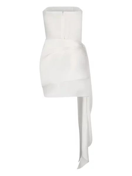 Rochie mini David Koma de costum alb
