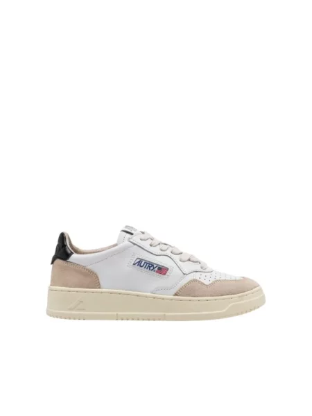 Sneakersy Autry skórzane białe