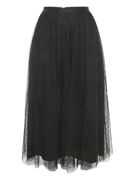 Fustă midi Needle & Thread din tul negru