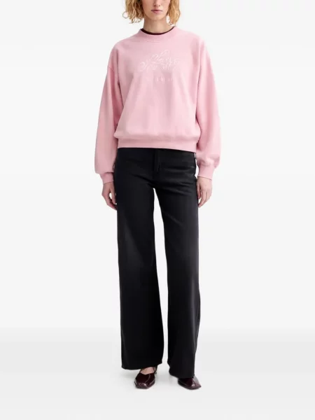 Curea Levi's® cu broderie cu cataramă cu dungi albastru