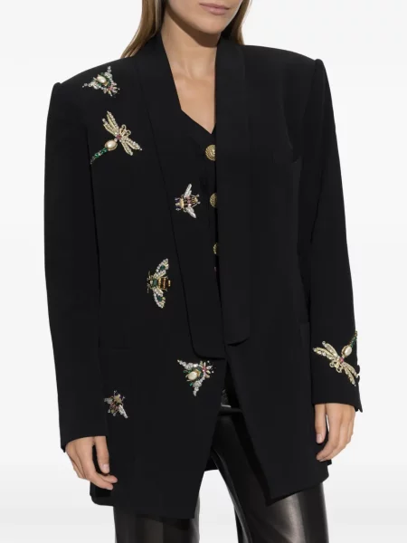 Sacou Balmain cu rever negru