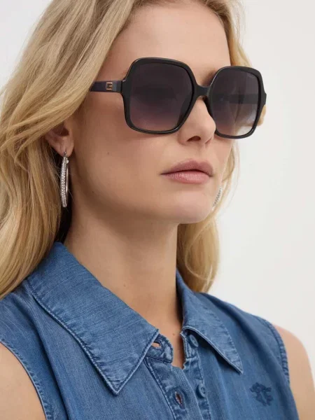Слънчеви очила Guess черно