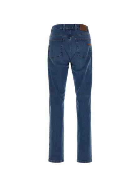 Blugi Zegna stretch albastru