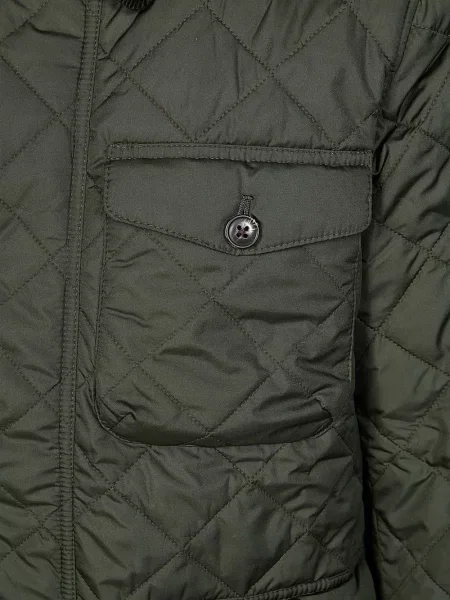 Matlasat geacă Barbour verde