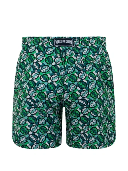 Slip de baie Mary Katrantzou cu imagine verde