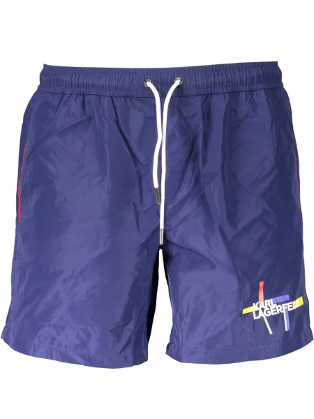 Plavalne hlačke Karl Lagerfeld Beachwear modra