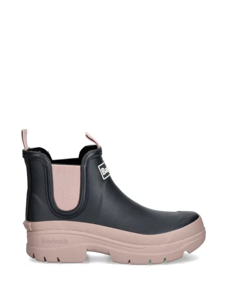 Botine Barbour chunky cu autograf negru